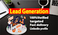 do linkedin b2b lead generation and list bullsing