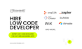 help build your web application using low code solutions