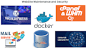 do website maintenance and security