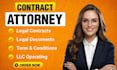 draft legal document, contract, agreement, nda, llc operating