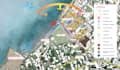 do an architectural site analysis and label