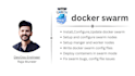 deploy docker containers using docker swarm, fix swarm issue