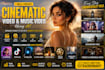 create cinematic ai video, ai music video, movie trailers