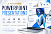 design visually stunning presentations and pitch decks