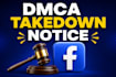 takedown infringing content on facebook under dmca
