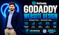 design, redesign, or build a professional godaddy website