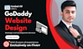 design and redesign the godaddy website professionally