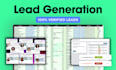 do lead generation, prospect list building, and data scraping jobs