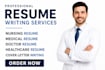 write a professional nurse, doctor and healthcare resume with cover letter
