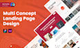 design figma website UI and landing page design in figma
