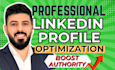do a professional personal linkedin profile optimization