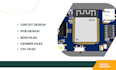 design circuit and schematic ,pcb design and generate bom and gerber files