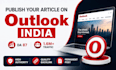 publish your guest post on outlookindia