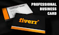 design your digital or paper business card
