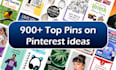 save time by using customizable pinterest pin templates