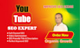 be your youtube manager, video SEO expert for top ranking