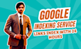 quickly index backlinks and website pages on google within 24 hours