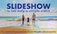 create a story based elegant and dynamic slideshow video