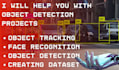 build you object detection project, with custom dataset and yolo