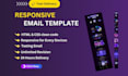 design a responsive mailchimp email template expert