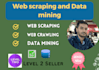 do web scraping and mining using python