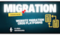 do transfer website and content website export