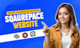 build modern squarespace website redesign, squarespace website development