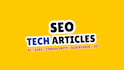 write tech related blog posts or articles