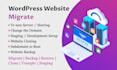 migrate or clone wordpress site to new host or domain