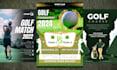 create professional golf flyer