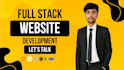 develop a professional laravel react full stack web application