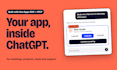 build a custom chatgpt app for your business with the apps sdk and mcp