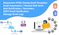 automatic SMTP bulk email notification