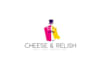 design awesome modern cheese relish logo
