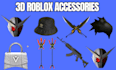 create roblox accessories modeling 3d roblox items design