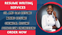 write your expert oil and gas resume,  cover letter, linkedin