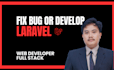 develop and customize laravel, a PHP framework