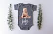 place baby image on t shirt and all typography design