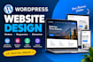 create a responsive wordpress website with elementor