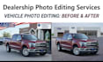 do ai car photo editing and dealership background removal