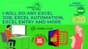 do excel spreadsheet, excel vba, data entry, excel functions