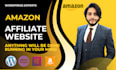 create autopilot amazon affiliate website with free one month support