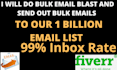 do bulk email blast, email campaign, bulk sms, email design