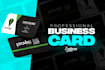 design a professional business card