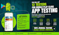 provide professional 12 real active tester for 14 days, apps close testing