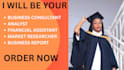 be your financial consultant, analyst and financial planner
