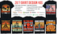 custom t shirt design and bulk t shirt design