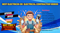 make a electrical contractor video or electrician video