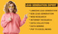 be b2b lead generation and linkedin lead generation expert