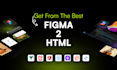 front end developer figma to html css bootstrap, figma to react and tailwind css
